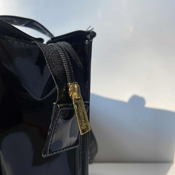 HARRODS BLACK TOTE LIBRARY OFFICE SCHOOL BAG WESTIE TERRIER PUPPY DOG MOM BRIT - Picture 4 of 11